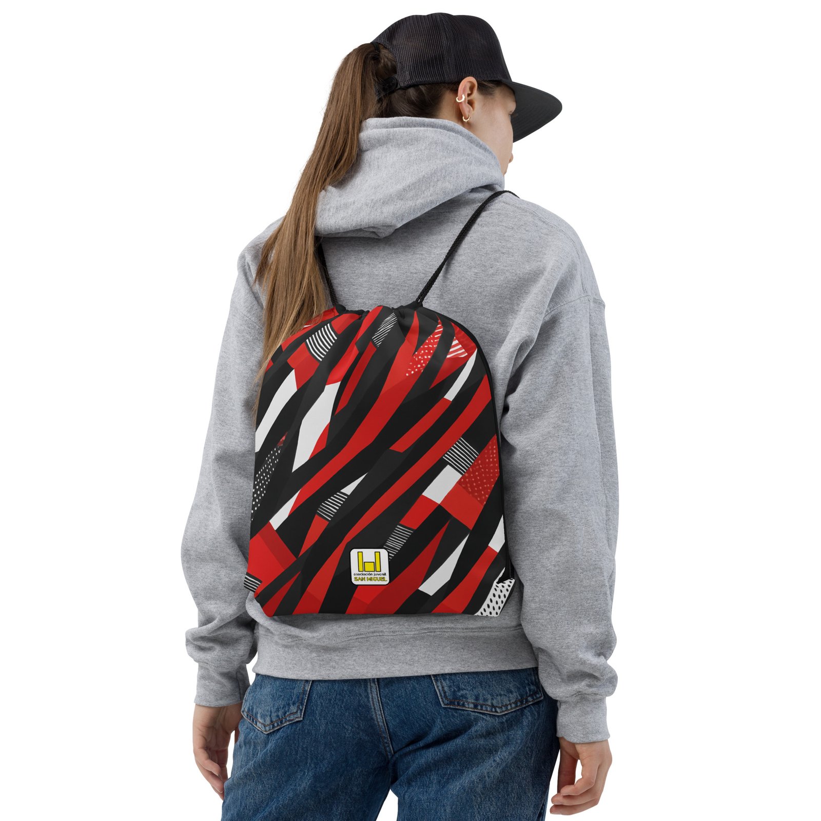 Mochila con cordones